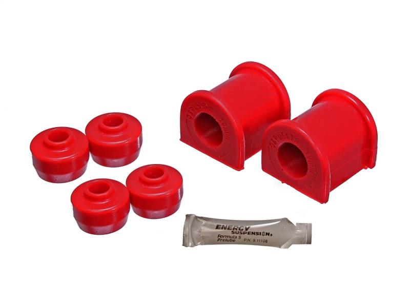 Toyota 4Runner Sway Bar Bushing Set - Rear - Energy Suspension - 19mm Performance Polyurethane - Red - `96-`09